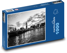 Westminsterský palác - Big Ben, Londýn Puzzle 1000 - 60x46 cm