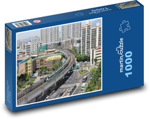Metro - vlak, Kórejská republika Puzzle 1000 dielikov - 60 x 46 cm