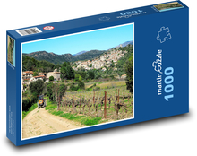 Príroda - krajina, Francúzsko Puzzle 1000 dielikov - 60 x 46 cm 