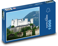 Festung Hohensalzburg - Österreich, Stadt Puzzle 1000 Teile - 60 x 46 cm