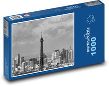 Paryż - Wieża Eiffla, Francja Puzzle 1000 elementów - 60x46 cm