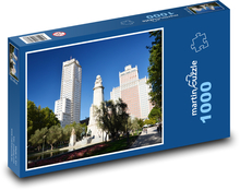 Madryt - Hiszpania, park Puzzle 1000 elementów - 60x46 cm