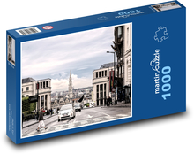 Belgicko - Brusel, Európa Puzzle 1000 dielikov - 60 x 46 cm 