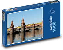 Berlín - Německo, most Puzzle 1000 dílků - 60 x 46 cm