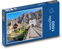 Stadt - historisches Zentrum, Brücke Puzzle 1000 Teile - 60 x 46 cm