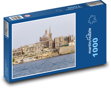 Malta - church, basilica Puzzle 1000 pieces - 60 x 46 cm 