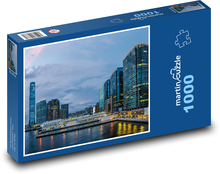 Hongkong - mrakodrap, mesto Puzzle 1000 dielikov - 60 x 46 cm 