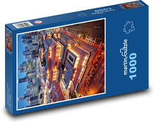 Świątynia - Singapur Chinatown Puzzle 1000 elementów - 60x46 cm