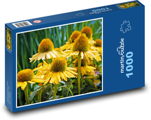 Echinacea - gelbe Blume Puzzle 1000 Teile - 60 x 46 cm