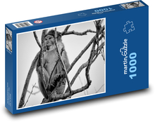 Affe auf einem Ast Puzzle 1000 Teile - 60 x 46 cm