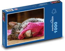 European Shorthair Puzzle 1000 elementów - 60x46 cm