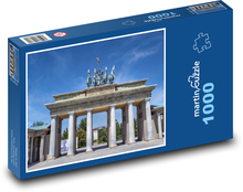 Madrid - budovy, sloupy Puzzle 1000 dílků - 60 x 46 cm