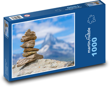 Stone tower - a remnant of a rock Puzzle 1000 pieces - 60 x 46 cm 