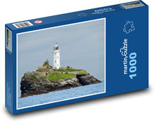 Maják Cornwall - more, príroda Puzzle 1000 dielikov - 60 x 46 cm 