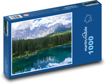 Dolomity - Carezza, Latemar Puzzle 1000 - 60x46 cm
