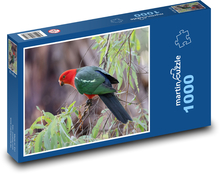 Australian royal parrot - a bird on a branch Puzzle 1000 pieces - 60 x 46 cm 