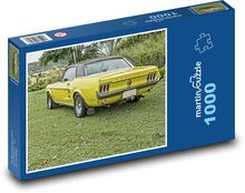 Ford Mustang - veteran, car Puzzle 1000 pieces - 60 x 46 cm 