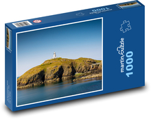 Maják - moře, skála Puzzle 1000 dílků - 60 x 46 cm