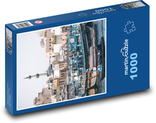 Arabia - miasto z łodziami Puzzle 1000 elementów - 60x46 cm