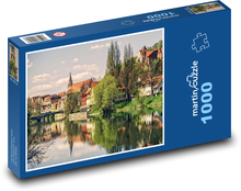 Rieka - stromy Puzzle 1000 dielikov - 60 x 46 cm 