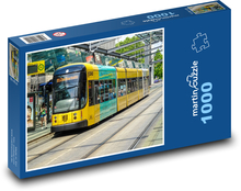 Dresden - Deutschland, Straßenbahn Puzzle 1000 Teile - 60 x 46 cm
