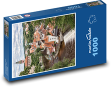 Český Krumlov - Czechy, miejsc. Puzzle 1000 elementów - 60x46 cm