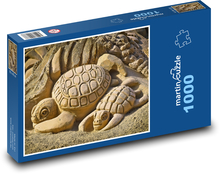 Korytnačky piesočné Puzzle 1000 dielikov - 60 x 46 cm 