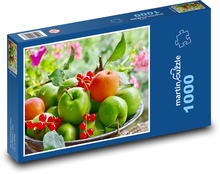 Fruit - apple, apricots Puzzle 1000 pieces - 60 x 46 cm 
