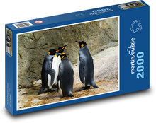 Pinguin-Familie an der Küste Puzzle 2000 Teile - 90 x 60 cm