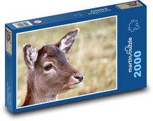 Reh, Waldtiere Puzzle 2000 Teile - 90 x 60 cm