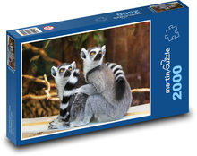 Lemuren Puzzle 2000 Teile - 90 x 60 cm