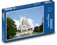 Paris, the famous Basilica of Montmartre Puzzle 2000 pieces - 90 x 60 cm