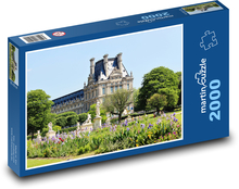 Nejkrásnější zahrady Paříže Puzzle 2000 - 90x60 cm