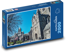 Dublin – Christ Church Cathedral, Irsko Puzzle 2000 dílků - 90 x 60 cm