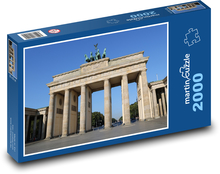 Brama brandenburska Puzzle 2000 elementów - 90x60 cm