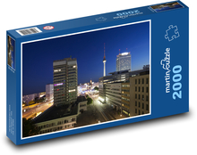 Televizní věž v Berlíně Puzzle 2000 dílků - 90 x 60 cm