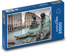 Brunnenstatuen in Wien Puzzle 2000 Teile - 90 x 60 cm
