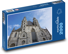 Wiedeń - Katedra św. Szczepana Puzzle 2000 elementów - 90x60 cm