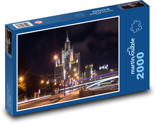 Moskau, Sieben Schwestern bei Nacht Puzzle 2000 Teile - 90 x 60 cm