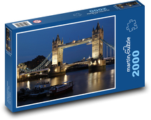 Tower Bridge w Londynie Puzzle 2000 elementów - 90x60 cm