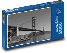 San Francisco - Golden Gate Puzzle 2000 dielikov - 90 x 60 cm