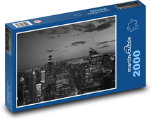 New York v noci Puzzle 2000 dielikov - 90 x 60 cm