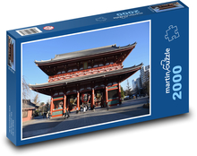 Japanischer Tempel Sensō-ji Puzzle 2000 Teile - 90 x 60 cm