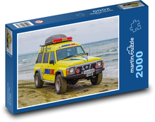 Rescue car by the sea Puzzle 2000 pieces - 90 x 60 cm