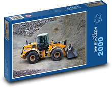 Ładowarka podczas pracy w kamieniołomie Puzzle 2000 elementów - 90x60 cm