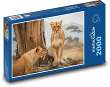 Lioness - Africa Puzzle 2000 pieces - 90 x 60 cm