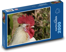 Weißer Hahn Puzzle 2000 Teile - 90 x 60 cm