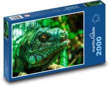Leguan - Eidechse Puzzle 2000 Teile - 90 x 60 cm