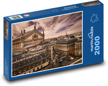 Francie - Paříž Puzzle 2000 dílků - 90 x 60 cm
