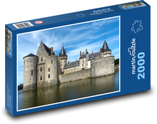 Średniowieczny zamek we Francji Puzzle 2000 elementów - 90x60 cm